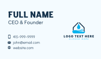 House Water Pipes Business Card Preview