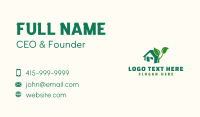 Plant House Gardening Business Card Preview