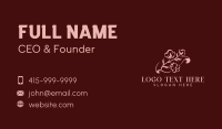 Floral Cotton Decor Business Card Preview