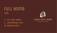 Vape Smoke Mascot Business Card Image Preview