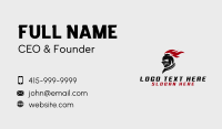 Knight Warrior Character Business Card Image Preview