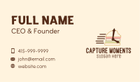 Fast Burger Time  Business Card Image Preview