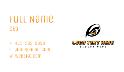 Eagle Hawk Eye Business Card Image Preview