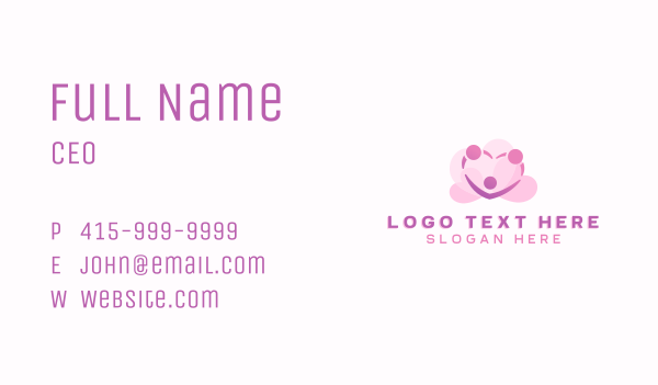 Family Orphanage Love Business Card Design Image Preview