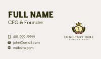 Classic Royal Shield Business Card Image Preview