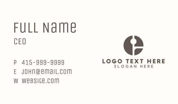 Geometric Media Organization Business Card Design Image Preview