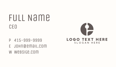 Geometric Media Organization Business Card Image Preview