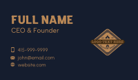 Outdoor Camping Adventure Business Card Preview