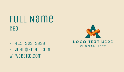 Generic Ribbon Business Business Card Image Preview
