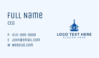 Paddle Water House  Business Card
