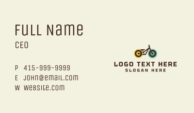 Modern Motorbike Shop Business Card Image Preview