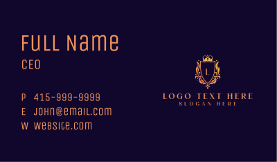 Royal Shield Events Business Card Image Preview