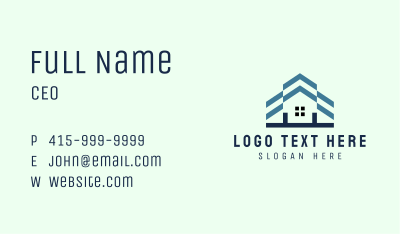 House Roof Property Business Card Image Preview