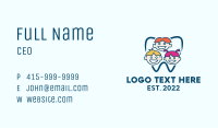 Oral Care Pediatrician Business Card Image Preview