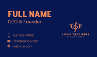 Clef Wing Music Production Business Card Design