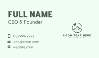 Natural Mountain Trek Business Card Image Preview