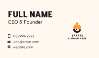 Fire Rice Bowl  Business Card Image Preview