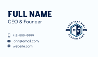 House Water Faucet Business Card Design