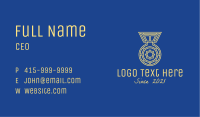 Athletic Medallion Award  Business Card Image Preview