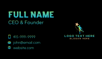 Star Human Leader Business Card Design