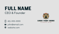 Law Justice Scale Gavel Business Card Preview