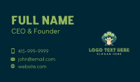 Sustainable Tree Gardening Business Card Design