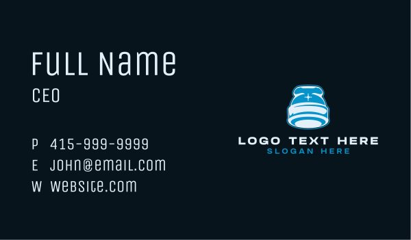 Beanie Hat Apparel  Business Card Design Image Preview