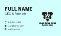 Black Dog Business Card Image Preview