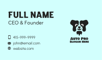 Black Dog Business Card Image Preview