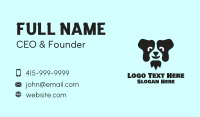 Black Dog Business Card Design