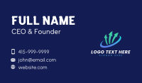 Business Arrow Analytics Business Card Preview