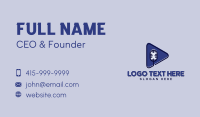 Microphone Play Forum Business Card Preview