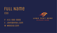 Human Athlete Runner  Business Card Image Preview