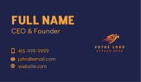 Human Athlete Runner  Business Card Image Preview