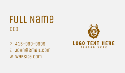Medieval Pirate King  Business Card Image Preview