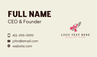 Fashion Ribbon Hat Business Card Image Preview