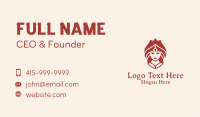 Ethnic Tribal Woman Business Card Image Preview