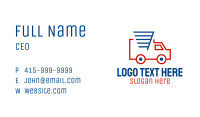 Delivery Van Wings Business Card Image Preview