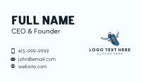 Flying Rubber Shoe Business Card Image Preview