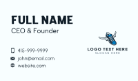 Flying Rubber Shoe Business Card Preview