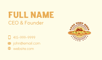 Pizzeria Flame Diner Business Card Image Preview