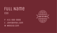 Leaf Wellness Boutique Business Card Image Preview