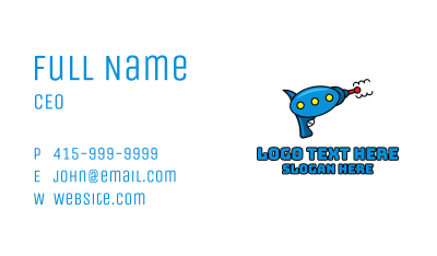Kiddie Toy Ray Gun Business Card Image Preview