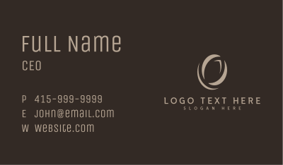 Consultancy Firm Company Business Card Image Preview