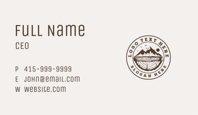 Wood Log Tree Forest Business Card Image Preview