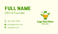 Healthy Juice Time Business Card Image Preview