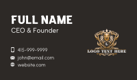 Lion King Crown Business Card Image Preview