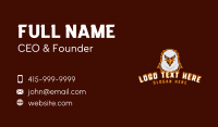 Wildlife Bird Eagle Business Card Design