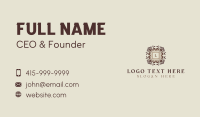 Floral Luxury Event Business Card Image Preview