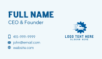 Wrench Gear Truck Business Card Image Preview